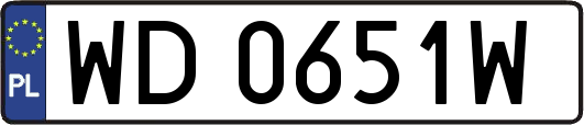 WD0651W
