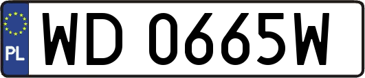 WD0665W