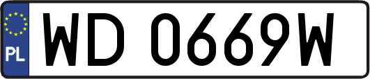 WD0669W