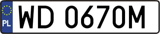 WD0670M