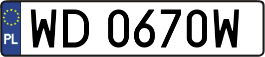 WD0670W