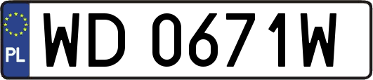 WD0671W
