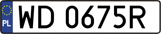 WD0675R