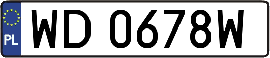WD0678W