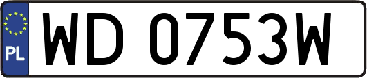 WD0753W