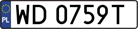 WD0759T