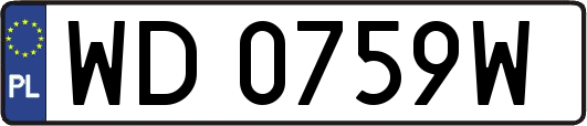 WD0759W