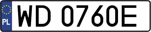 WD0760E