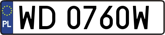 WD0760W