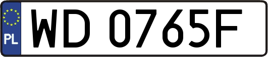 WD0765F
