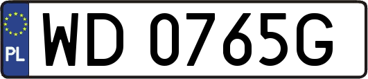 WD0765G