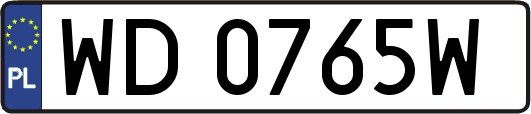 WD0765W