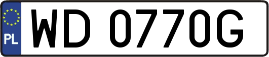 WD0770G