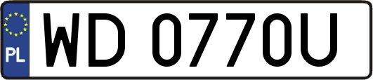 WD0770U