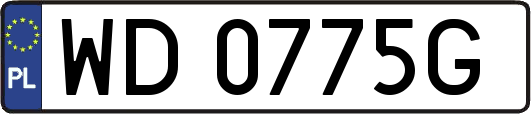 WD0775G