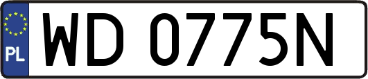 WD0775N