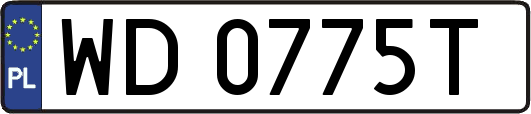 WD0775T