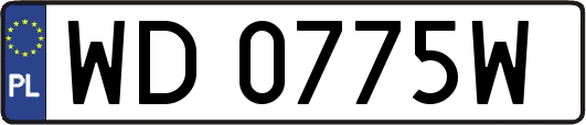 WD0775W