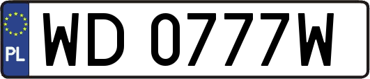 WD0777W