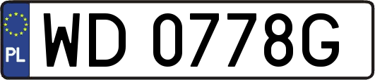 WD0778G