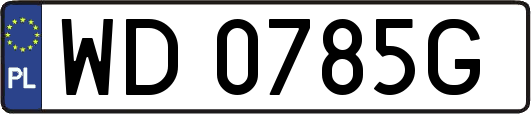 WD0785G