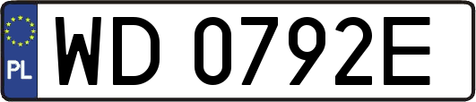 WD0792E
