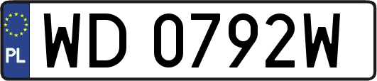 WD0792W