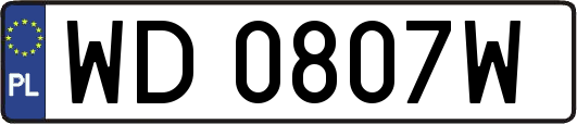 WD0807W
