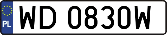 WD0830W