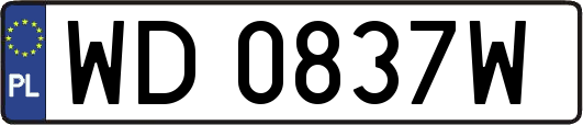 WD0837W
