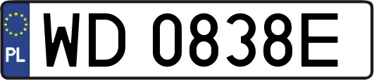 WD0838E