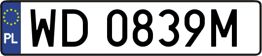 WD0839M