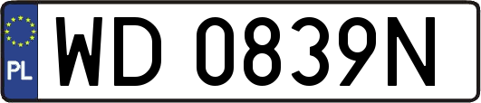 WD0839N
