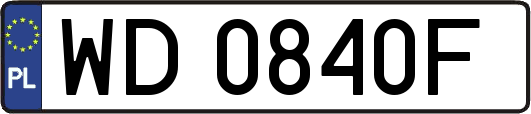 WD0840F