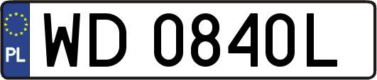 WD0840L