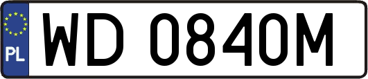 WD0840M