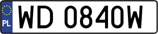 WD0840W