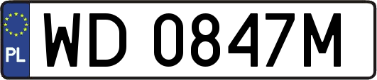 WD0847M