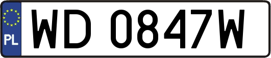 WD0847W