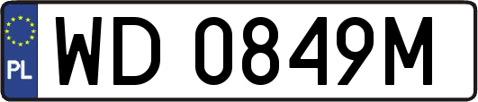 WD0849M