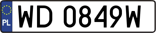 WD0849W