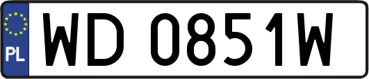 WD0851W