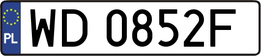 WD0852F
