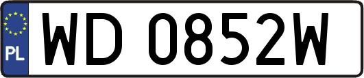 WD0852W