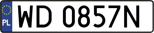 WD0857N