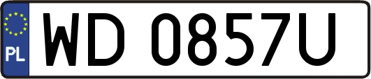WD0857U