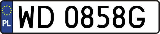WD0858G