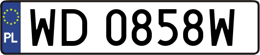 WD0858W