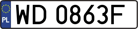 WD0863F