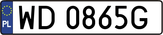 WD0865G